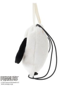 Green Parks ■PEANUTS スヌーピーフェイスファーナップサック