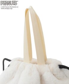 Green Parks ■PEANUTS スヌーピーフェイスファーナップサック