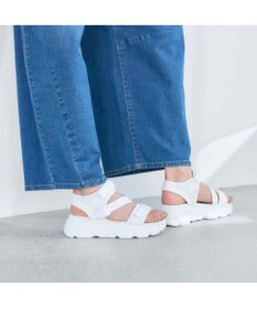 MODE ET JACOMO <noyau>トリプルベルクロ厚底スポーツサンダル