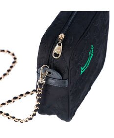 tsumori chisato CARRY なみねこししゅう ショルダーバッグ ミニボストン