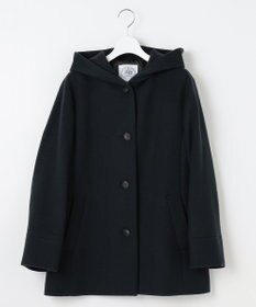 J.PRESS LADIES ショートビーバー フーデッド コート