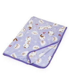 Mother garden しろたん ハーフ毛布 《シマエナガ》 100×140cm