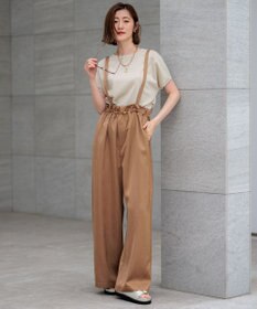 23区 【洗える】レーヨンポリエステルストレッチ プルオーバー ラメニット