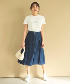 Feroux ビジュー付きニット スニーカー