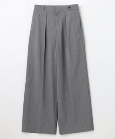 NAVE 【ReNAVE】ウォッシャブルツイル ワイドタックパンツ