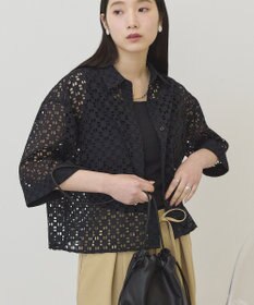 AMERICAN HOLIC 刺繍ショート半袖シャツ