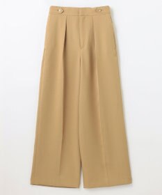 NAVE 【ReNAVE】ウォッシャブルツイル ワイドタックパンツ