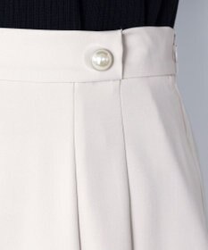 Tiaclasse 【ダブルクロス・洗える】アシンメトリープリーツスカート