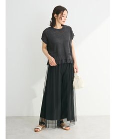 Green Parks ・ＥＬＥＮＣＡＲＥ　ＤＵＥ　チュールギャザーパンツ