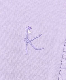 組曲 KIDS 【110-140㎝】 フルールフリルTシャツ