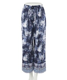 San-ai Resort（三愛水着楽園） ロングパンツセット　13L・15L　【Coral veil（コーラルヴェール）】