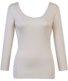 Wing あったかインナー 綿100％ 毛玉になりにくい 型くずれしにくい 【綿の贅沢 リッチ】 8分袖 長袖 秋 冬 EL4882 ウイング／ワコール