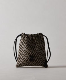 IACUCCI ≪BEST SELLER≫モノグランマ ポーチ JACQUARD/CERVO