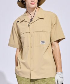 PW CIRCULUS 【MEN】ダブルポケットサファリシャツ ゴルフ