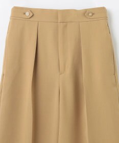 NAVE 【ReNAVE】ウォッシャブルツイル ワイドタックパンツ