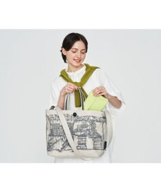 genten フルーツマーケット 2wayキャンバスバッグ