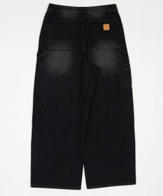 WEGO ワーカーズダブルニーデニムパンツ