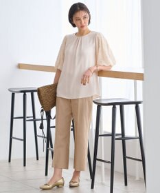 自由区 【洗える・XSサイズあり】ファニースリーブ ブラウス