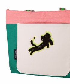 tsumori chisato CARRY キラミックスコンビ トートバッグ 2wayショルダー A4収納 ネコ