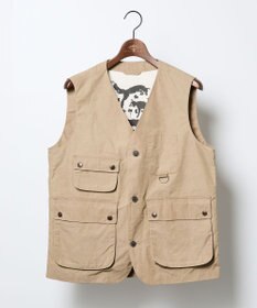 JOSEPH ABBOUD MOUNTAIN 【軽量・テ―ム・ヤルビーコラボ】プリント ワックスクロス ベスト