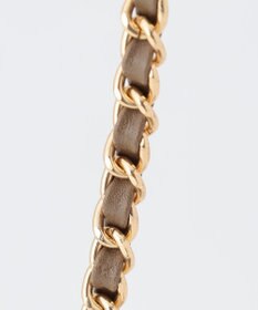 23区 フェイクファーチェーン ショルダー バッグ