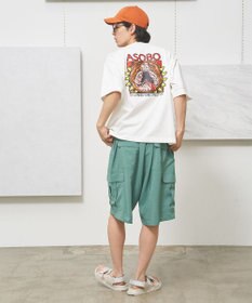 J.PRESS YORK STREET 【UNISEX】【NAO YOSHIHARAコラボ】MAIKO グラフィック Tシャツ