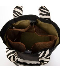 UNBILLION カシュカシュ cachecache / テープハンドルナイロントートバッグ