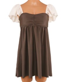 San-ai Resort（三愛水着楽園） Aラインワンピース水着　9M 　【San-ai Resort（サンアイリゾート）】