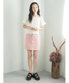 earth music&ecology カットシャーリングプルオーバー