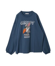 WEGO 【ユニセックス着用ITEM】アニマルキャラBIG　T（LS）