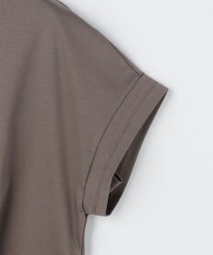 J.PRESS LADIES 【2WAY】コットンスムース フレンチスリーブ カットソー