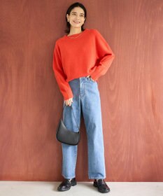 UNFILO カシミヤブレンド オフネックニット