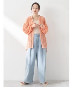 earth music&ecology クシュクシュシアーシャツ