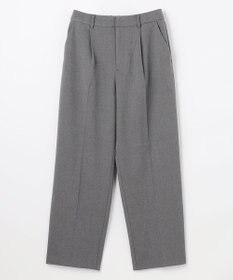 ANY L 【裏起毛/ウエストゴム】ウォームテーパードパンツ