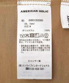 AMERICAN HOLIC タックサテンキャミワンピース