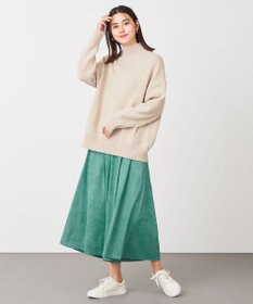 ANY ラムウールバックテイルニット