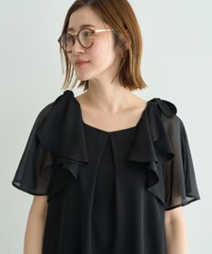 YECCA VECCA リボンスリーブブラウス