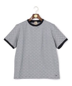 J.PRESS MEN ジャケットインの最適解【接触冷感 / 吸水速乾】【J.PRESS PREMIUM JERSEY】アーガイルリンクス Tシャツ