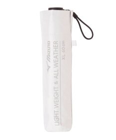 MOONBAT 【WEB限定】MIZUNO  (ミズノ)  BIGロゴ 無地 日傘 折りたたみ傘 パラソル 晴雨兼用 軽量 一級遮光 遮熱効果 遮光率100% UV遮蔽100%