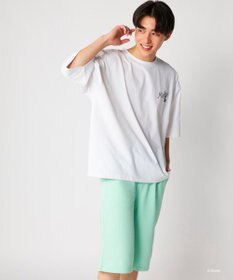 OP／FILA 【Ocean Pacific】ミッキー/水陸両用ビッグTシャツ/ユニセックス