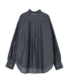 earth music&ecology スタンドフリルシャツ