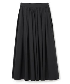 uncrave 【洗濯機洗い可】カラータイプライター フレアスカート（uncrave WHITE）