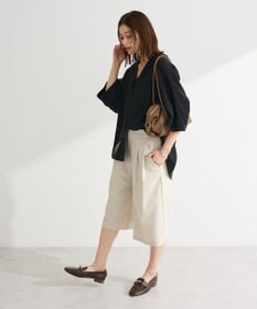 Green Parks 開襟シアーシャツジャケット