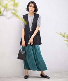 ANY 【セットアップ可能/ストレッチ】イージーケアジレ