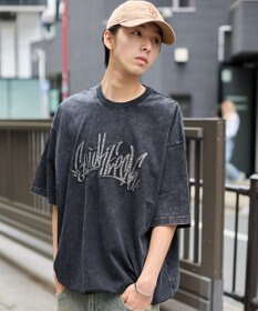 WEGO 【ユニセックス着用ITEM】ワッペンロゴドロストBIG　T（SS）