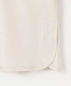 J.PRESS LADIES L プレーティング シャツテール ロングスリーブ Tシャツ