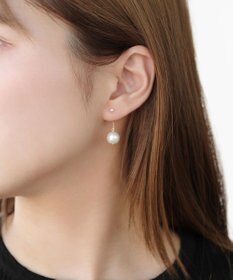TOCCA 【WEB限定】RHYTHM OF PEARL PIERCED EARRINGS K10 淡水パールピアス