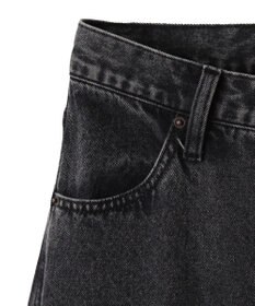 WEGO リボンストレートデニムパンツ