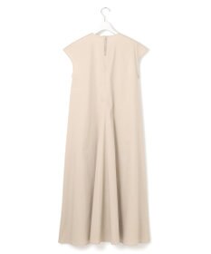 23区 L 【接触冷感/撥水加工/洗える】ストレッチブロード Vネックワンピース