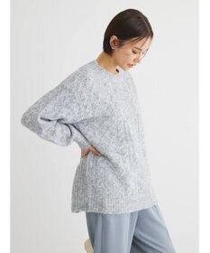 Green Parks フェアリーＭｉｘケーブルニットプルオーバー